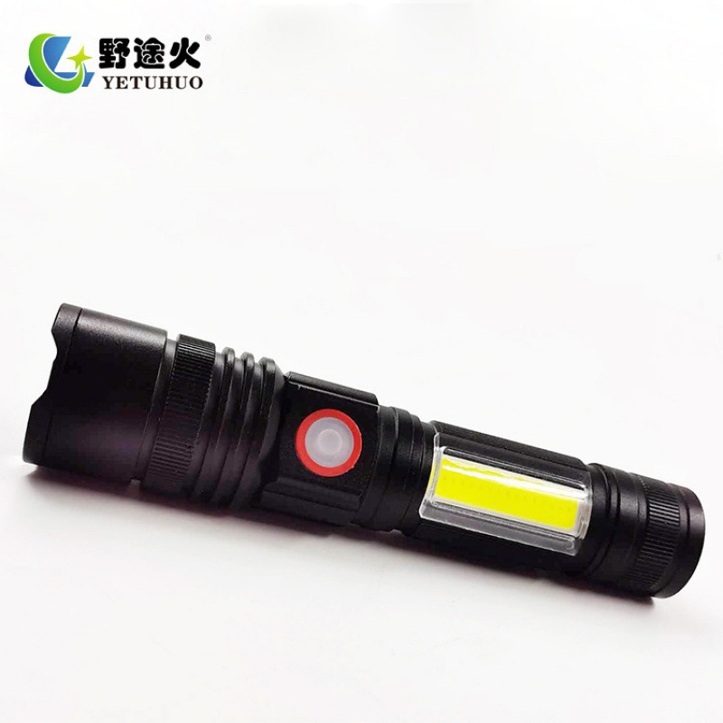 New P50+Cob High-Intensity Flashlight Usb Charging T6 Magnet Outdoor Multi-Functional Led Flashlight Cob Work Light Application Scenario