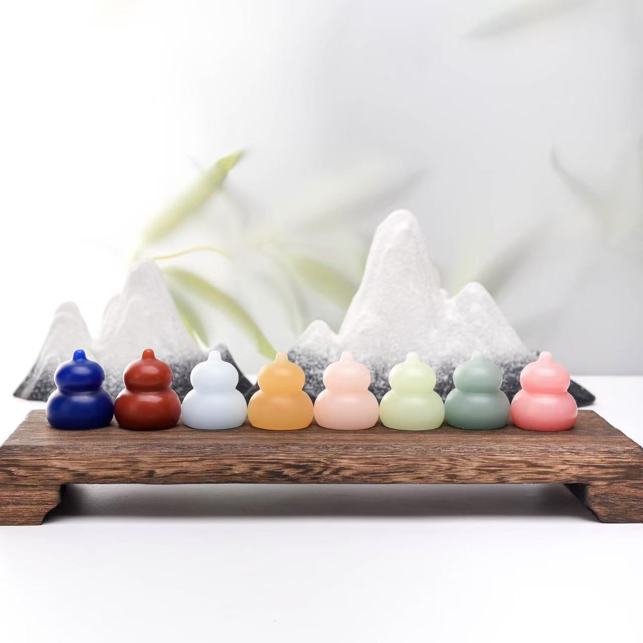 多彩宝葫芦蜡烛香膏扩香国风香薰礼品文创造型蜡烛创意摆件