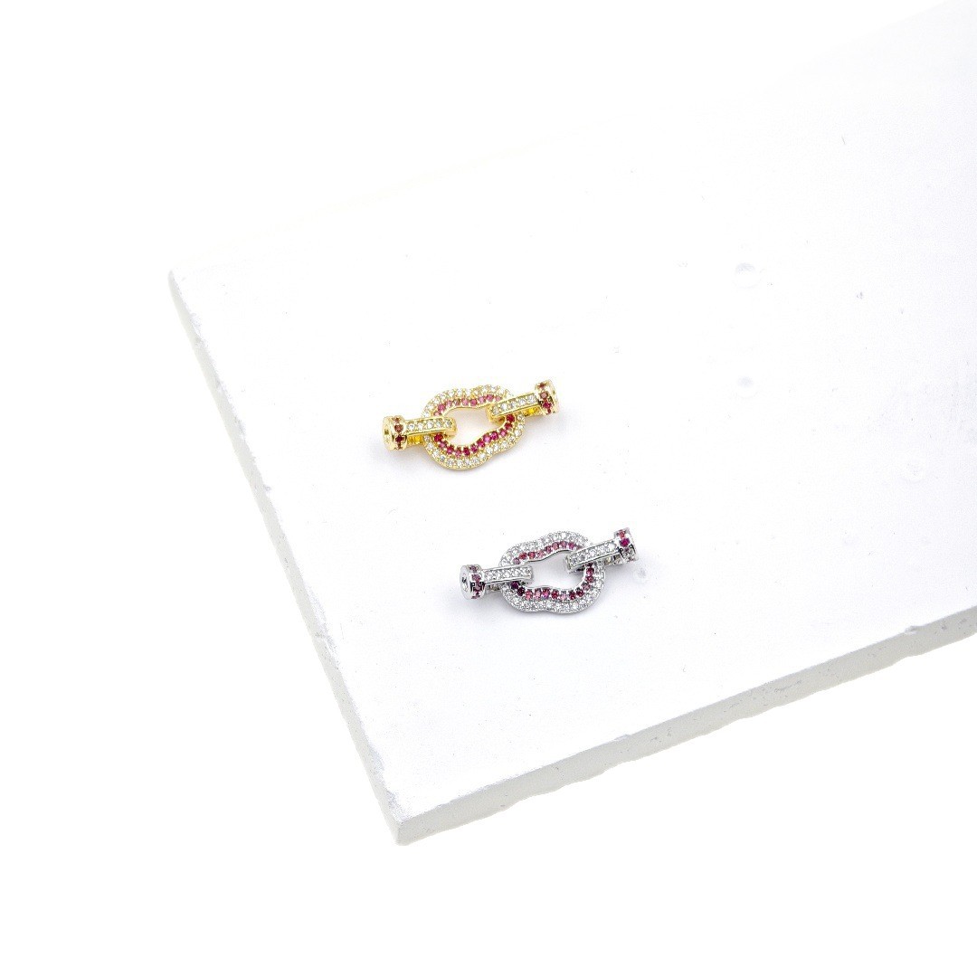 DIY jewelry: Gold-plated gourd, pearl necklace, buckle, universal buckle, connecting buckle, handmade sweater chain button Item Picture