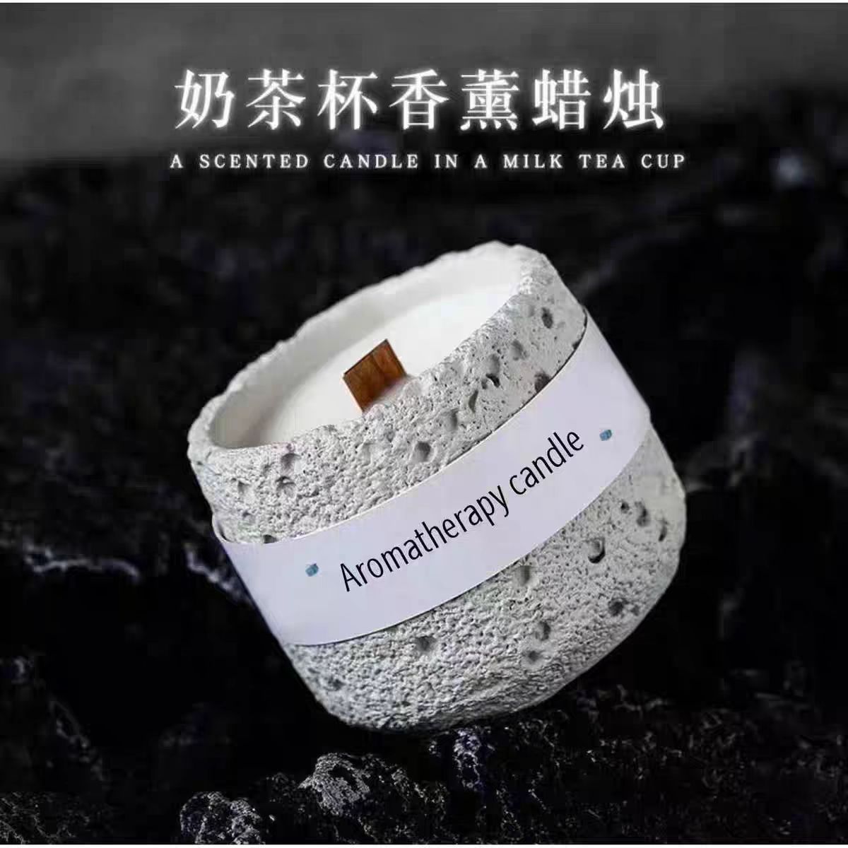 香薰蜡烛/香薰/车载香薰/硅胶蜡烛模/椰子香薰细节图
