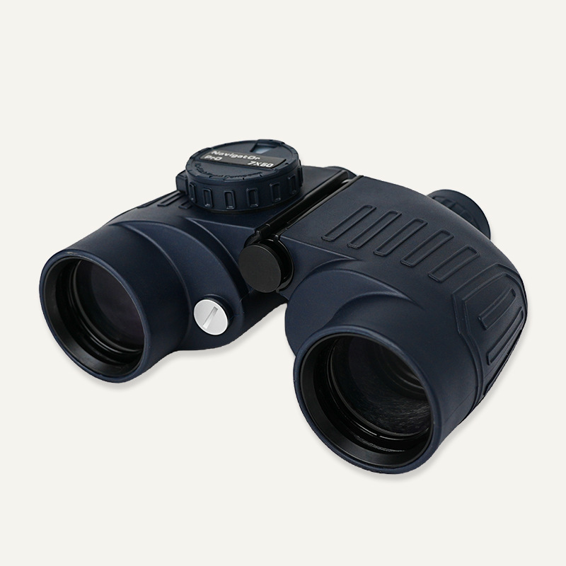 Habo 7X50 Blue Compass Telescope Is An All-Metal, Highly Sealed, Waterproof Outdoor Low-Light Night Vision Navigation Distance Measurement Device Application Scenario