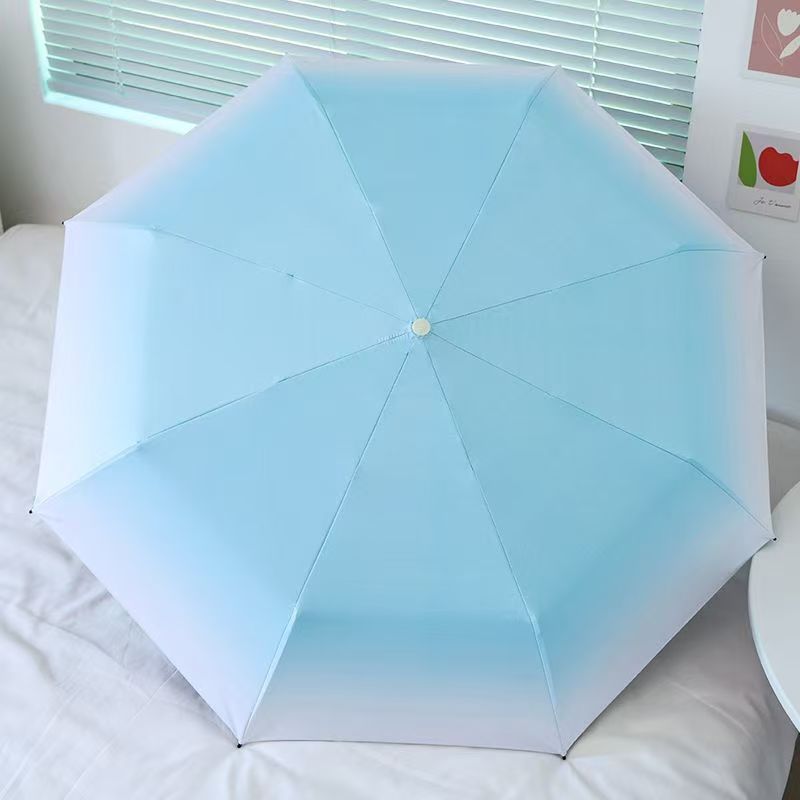 一次性雨伞/彩虹伞长柄/长柄伞色丁/彩虹伞布/雨伞礼物产品图