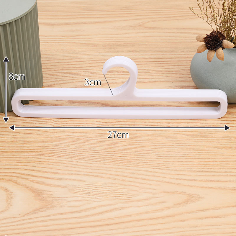 Scarf rack, plastic storage and hanging rack, multi-functional clothes hanger, rack for hanging silk scarves, belts and ties, towel rack details Picture