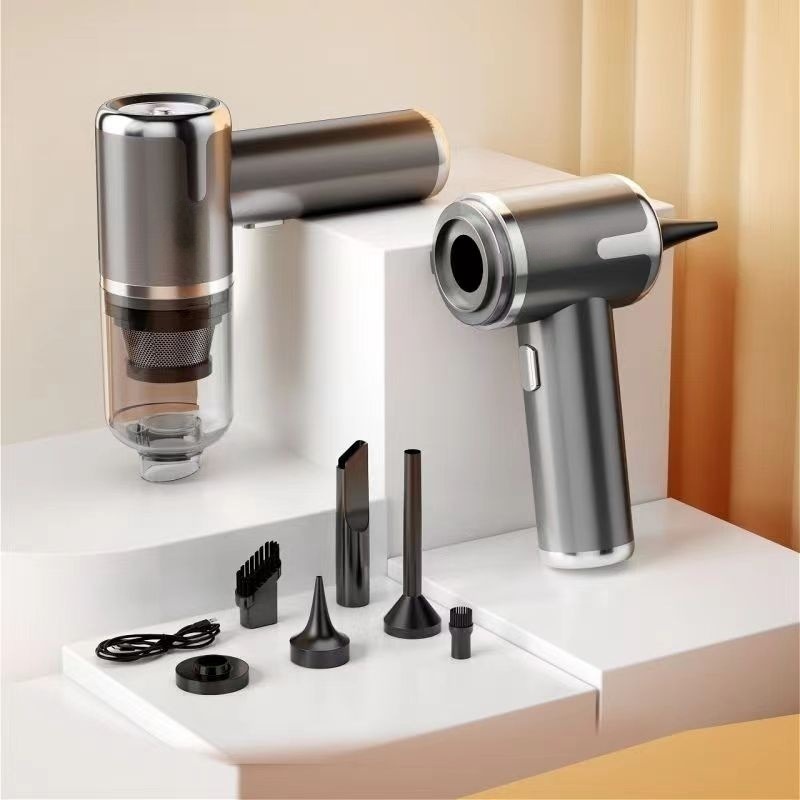 15kpa车载吸尘器迷你大吸力无刷手持小型吹吸两用无线跨境美缝真