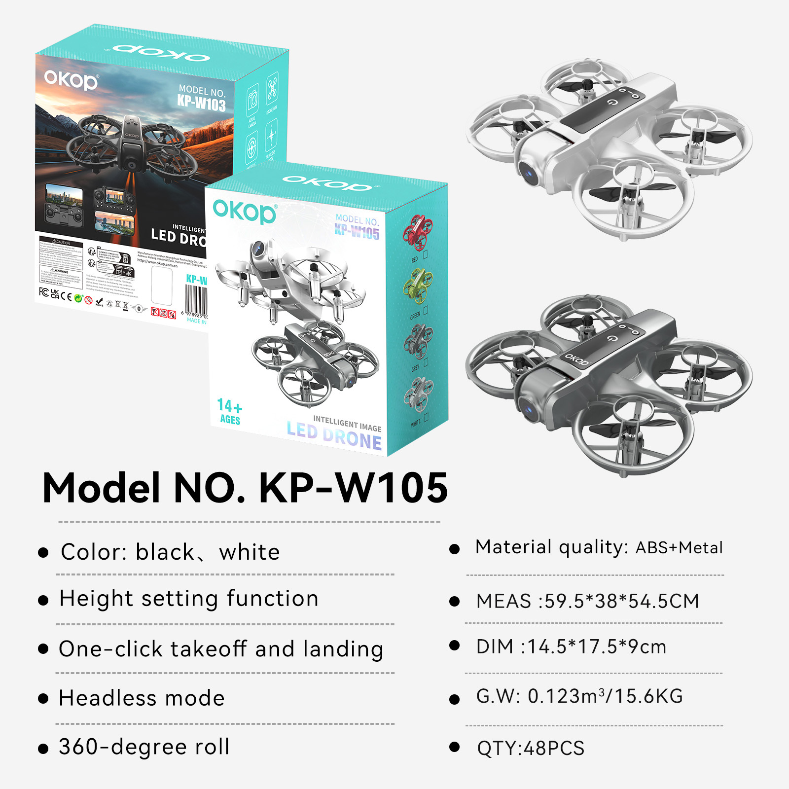DJI Silver drone, a GPS drone with a main body for aerial photography details Picture