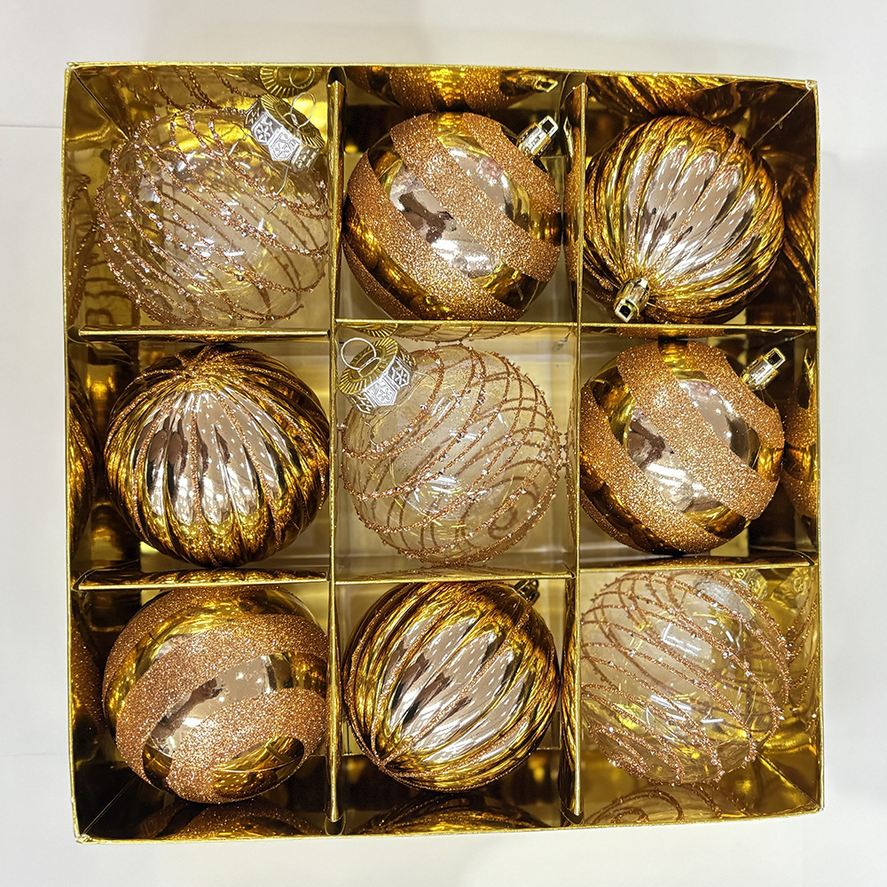 لوحات كرعيد الميلاد ذات الزينة الكريسماس المزينة عبر الحدود (8 cM) Specification image