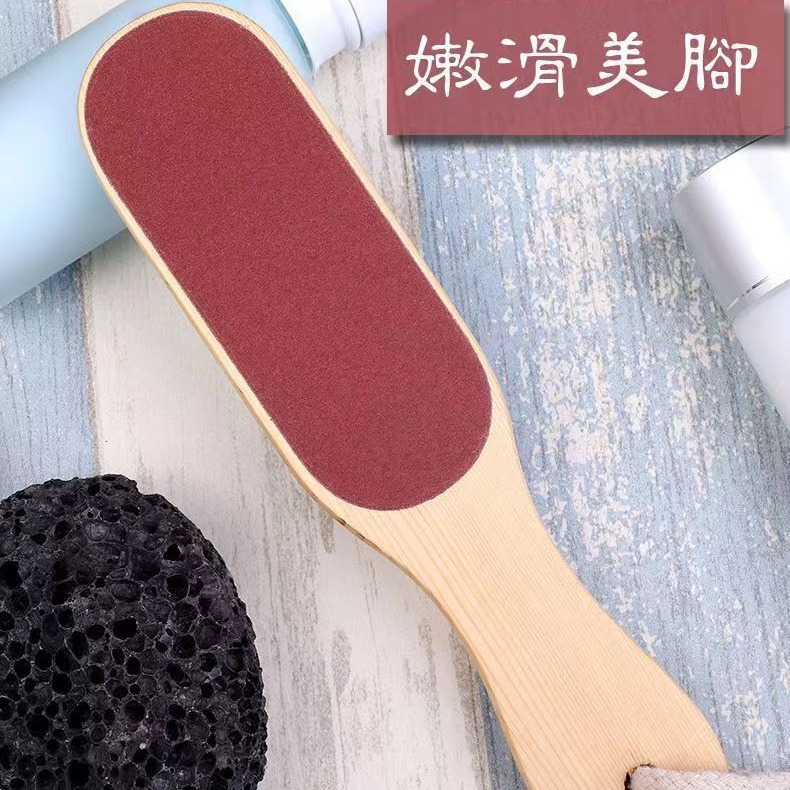 Solid wood double-sided foot sander main body, other types of foot care tools Application Scenario