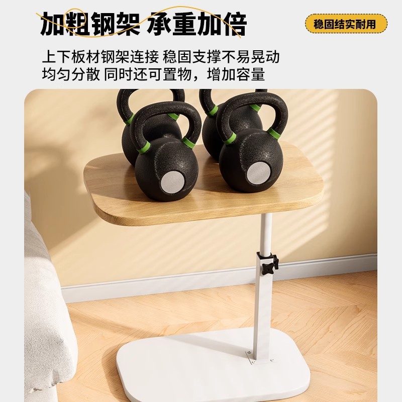 Wholesale of new height-adjustable folding tables, movable side coffee tables, dormitory desks and small tables Application Scenario