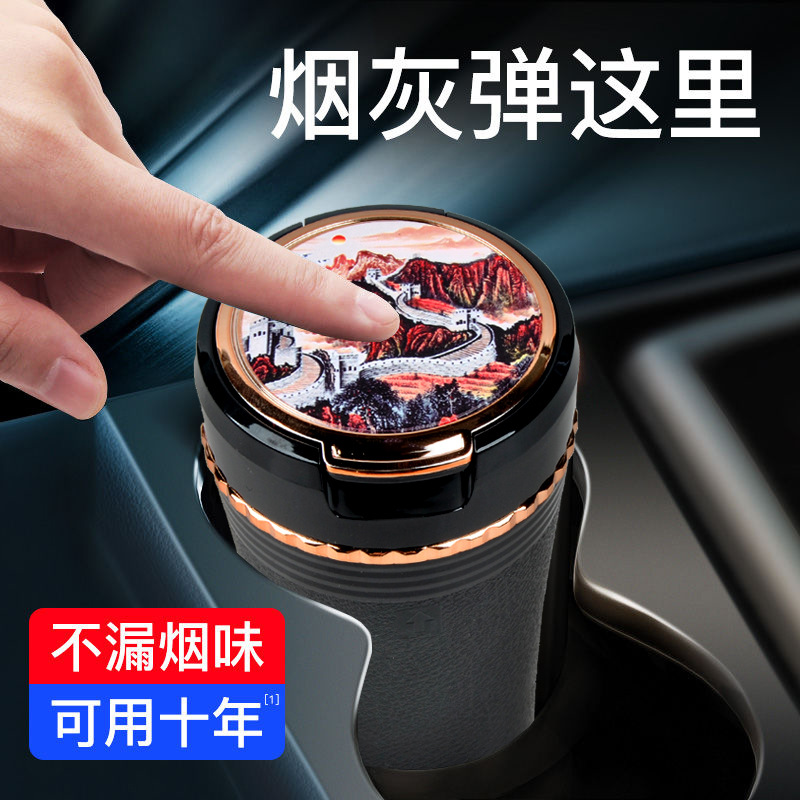 按压车载烟灰缸/桌摆/气球派对产品图