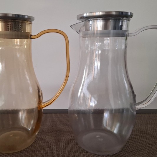 PC acrylic cold water bottle, restaurant and hotel beverage juice pot, beer tie pot, plastic high-temperature resistant foreign wine dispenser