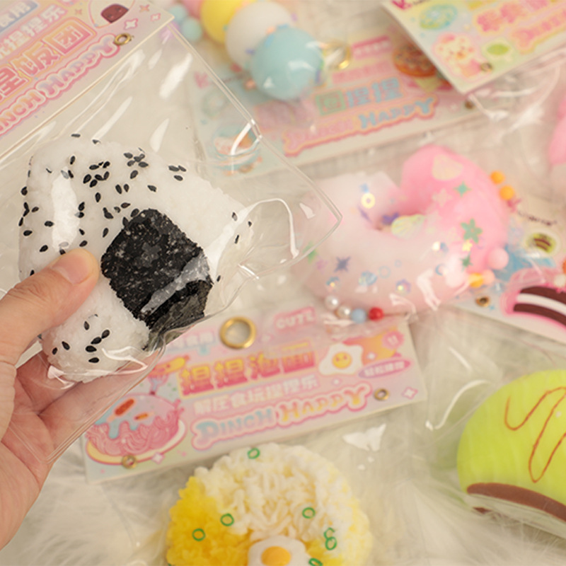 Cartoon Kneading Fun simulation food play kneading fun styles interesting and fun stress-relieving and venting toys for children wholesale Application Scenario