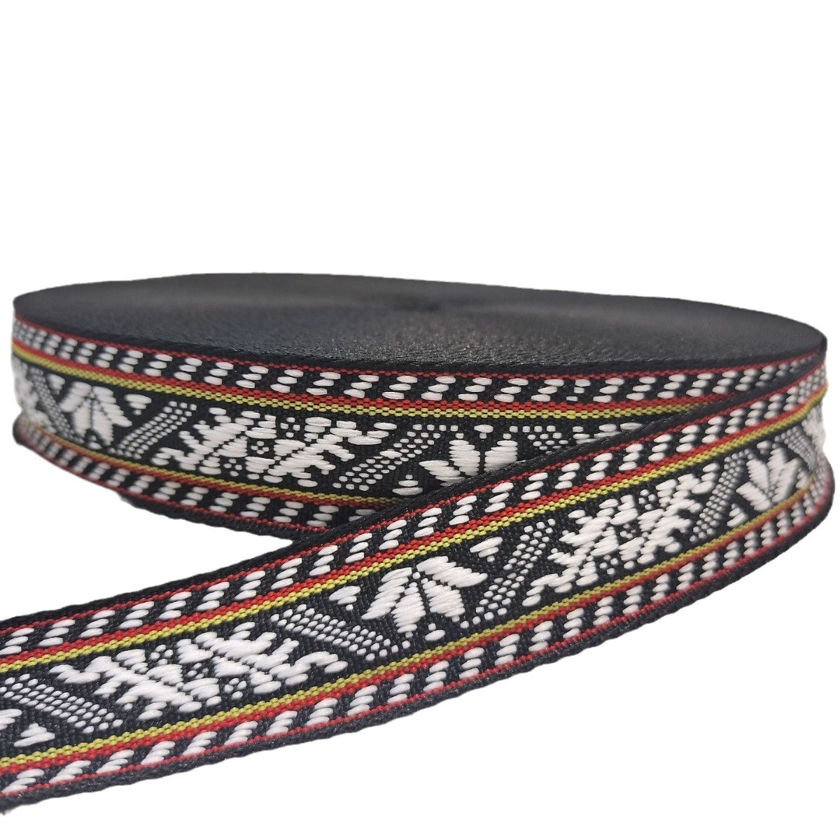 En stock 2.5cm sarga flores y hierbas hecho a mano DIY arcos correas adornos para el pelo tocados bolsas tiras laterales caja de regalo cinta de embalaje Item Picture