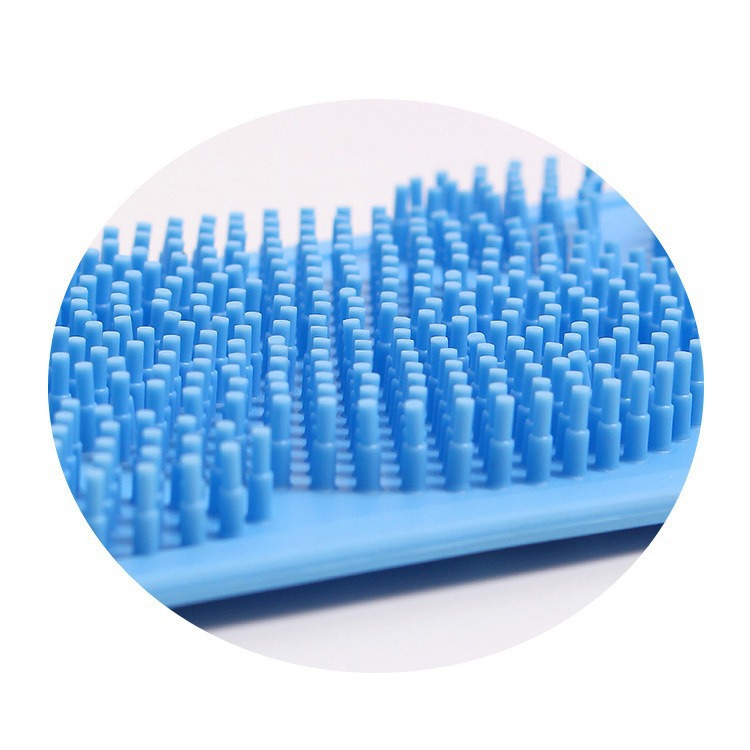 Toalla de ducha de silicona para lavar la espalda para lavar el barro para lavar la espalda para hombres y mujeres gris tira de espalda exfoliante cepillo de baño descontaminación fuerte Application Scenario