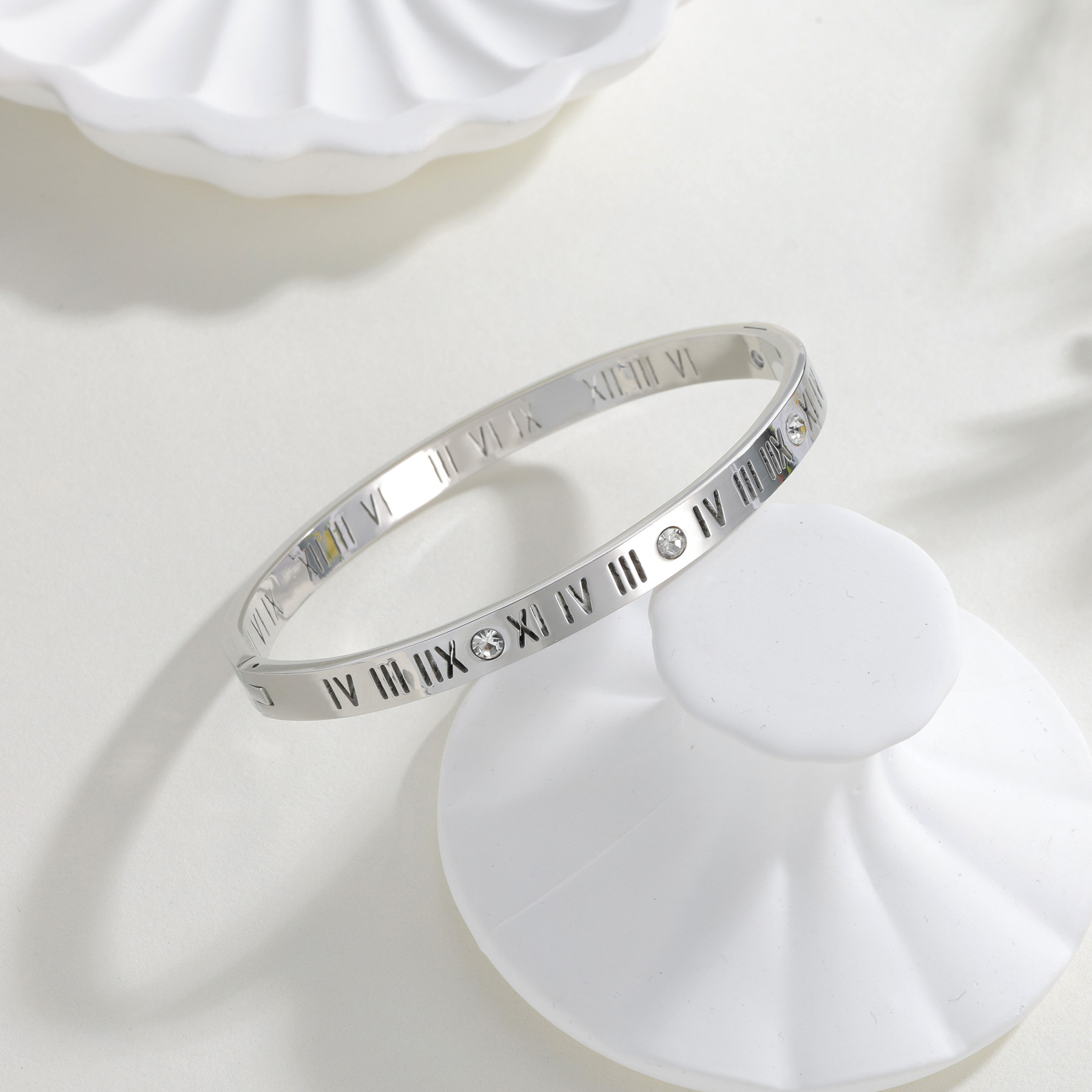 手镯/足银/沙金/银镯子999/银手镯细节图