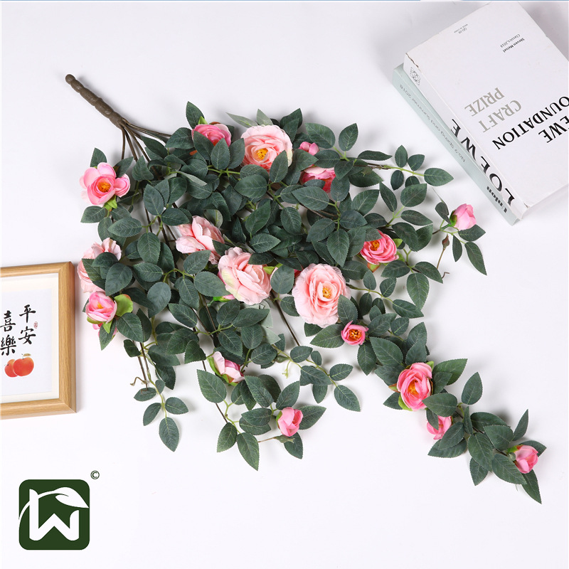 厂家直销仿真花玫瑰花壁挂装饰婚庆拍摄背景厂家直销玫瑰花