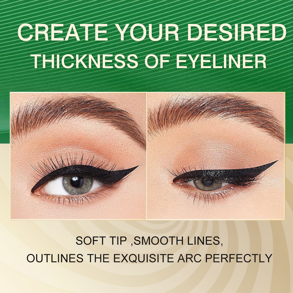 Cross-border exclusive bob eyeliner liquid pen, quick-drying, waterproof, long-lasting, non-smudging, natural and smooth, extremely fine eyeliner for the eyes Application Scenario