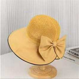 Cool, sun-protective and beautiful for outings, large brim sun-protective bow, women's summer outdoor sun protection and UV protection fisherman's hat Specification image