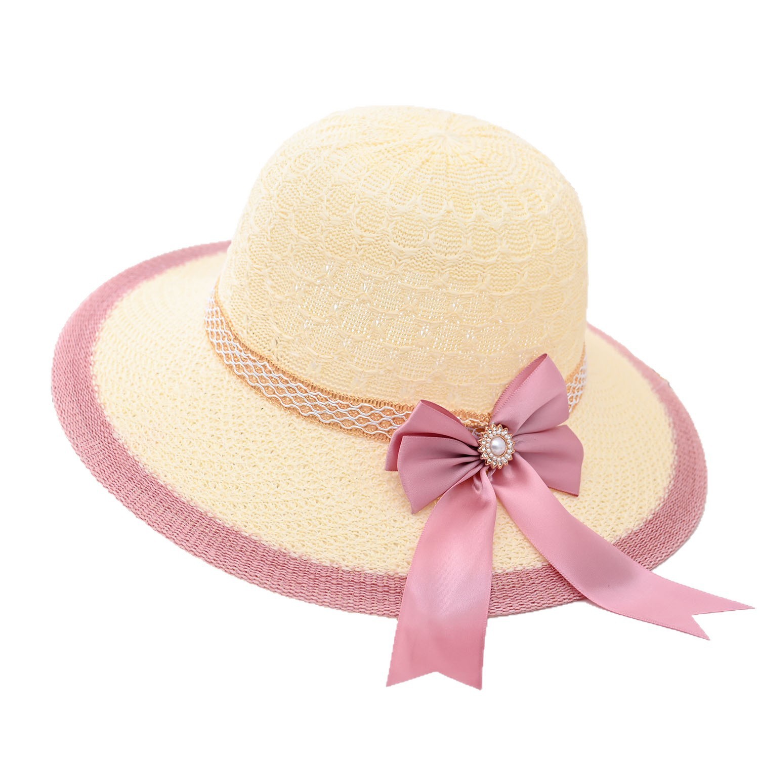 帽子/棒球帽/草帽/遮阳帽/小麦秸秆草帽白底实物图