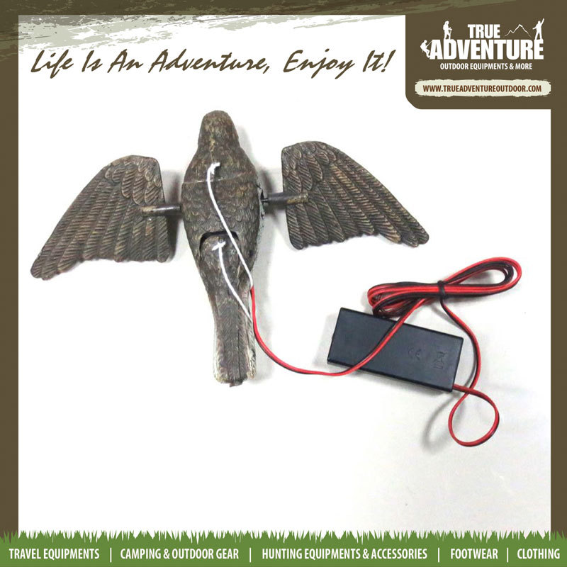 Cross-border best-selling electric bird, Amazon outdoor realistic feather simulation bird, outdoor bait bird engine electric bird Specification image