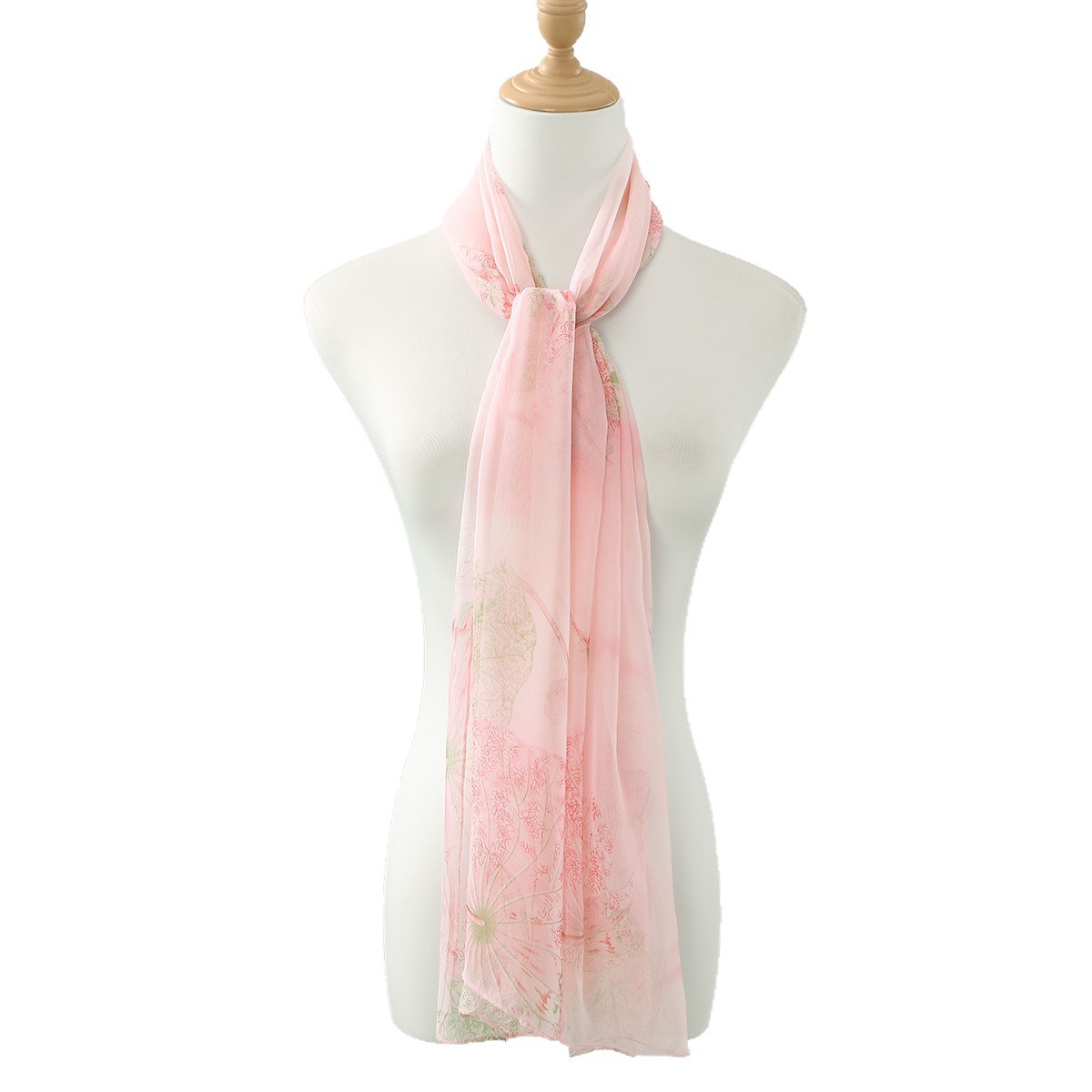 丝巾/真丝丝巾/小丝巾/国风丝巾5楼/丝巾小方巾白底实物图