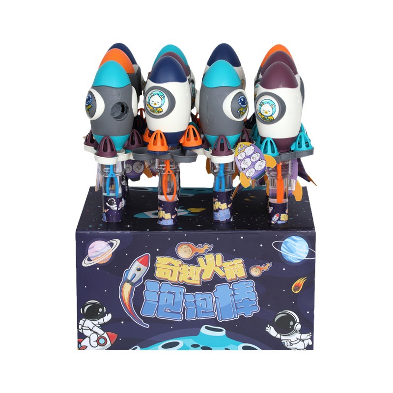 Cute bazooka mini bubble stick interactivo de padres e hijos tubo de ensayo soplar burbujas juguetes de agua al aire libre burst Item Picture