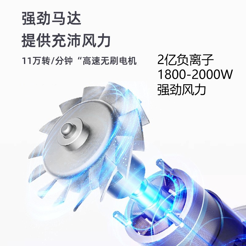 吹风机/吹风机电吹风/高速无刷吹风机/电吹风/地面吹干机细节图