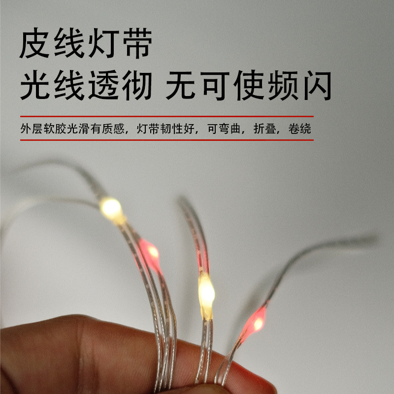 Outdoor ambient camping lights, tent emergency ambient lights, lighting fixtures, portable tape measure lights, waterproof storage camping light strings Application Scenario