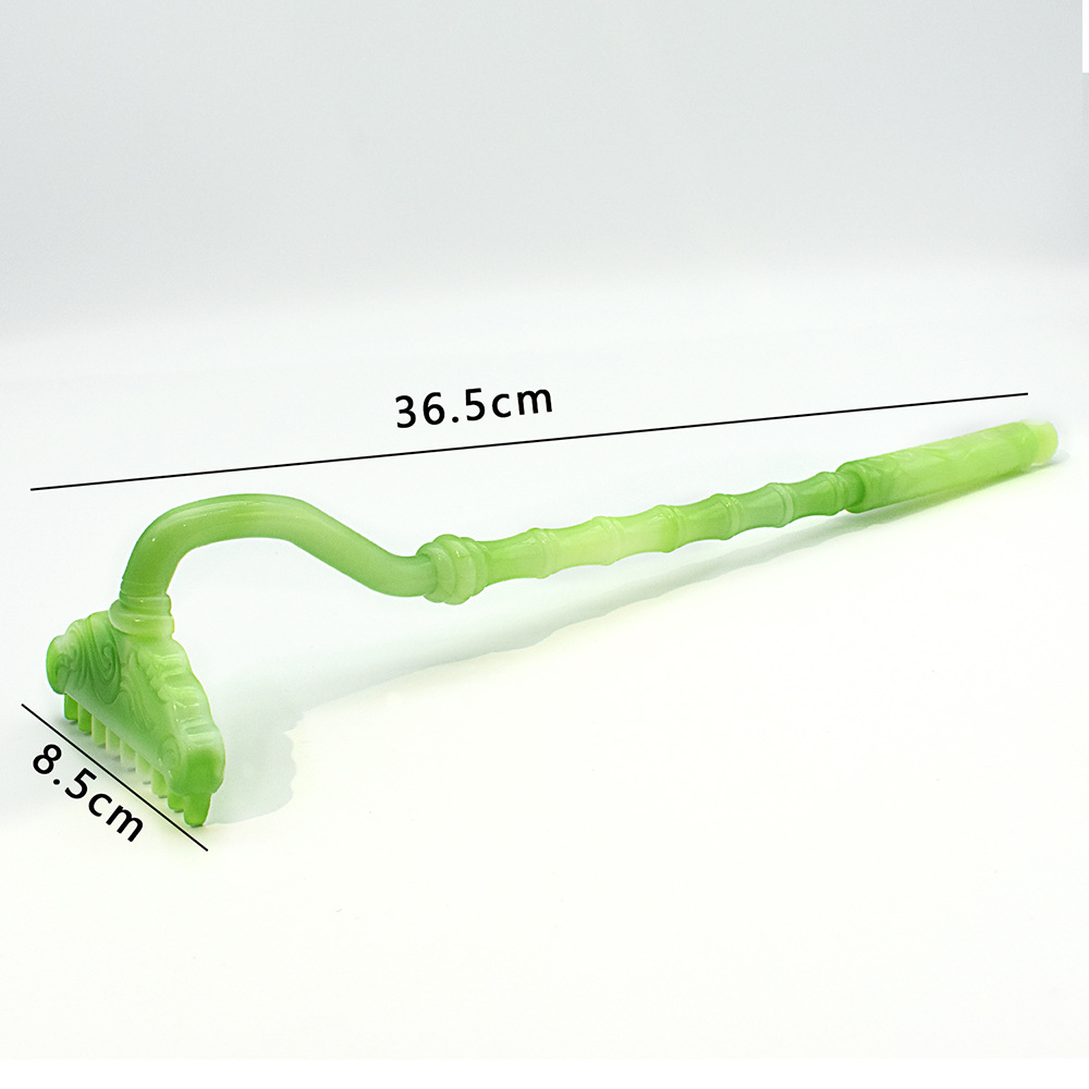 Nine-toothed rake for tickling, imitation jade, no need to ask for help, office stress relief, tickling rake wholesale and consignment, office magic tool Application Scenario