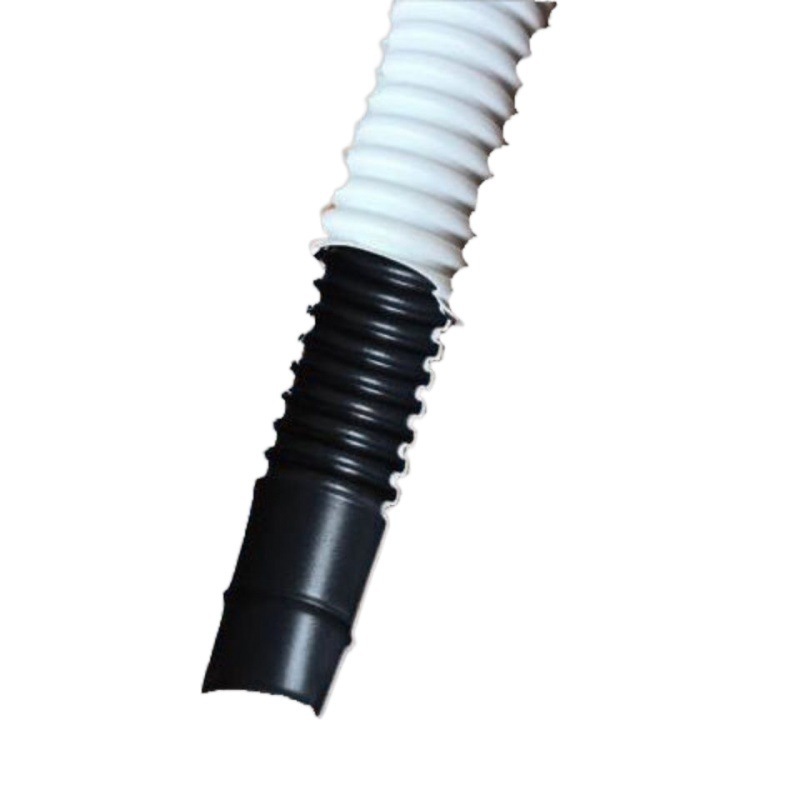 大量批发空调排水管半自动洗衣机做进水管家用加长延长软管滴落水白底实物图