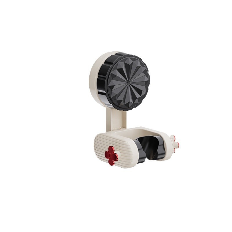 Adjustable showerhead bracket, no need for drilling, powerful vacuum suction cup, movable bathroom showerhead fixing base Item Picture