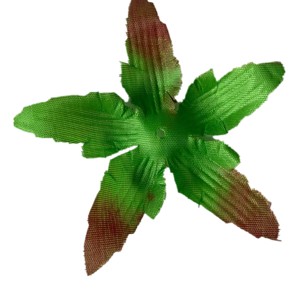 仿真花配件玫瑰花布托 牡丹花托布叶花托 DIY手工花制作材料批发白底实物图