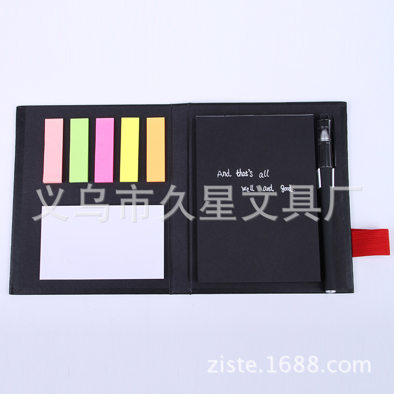 Office and business hard-shell elastic band notebooks, customized binding, printed notepads, sticky notes, notebooks for students Application Scenario