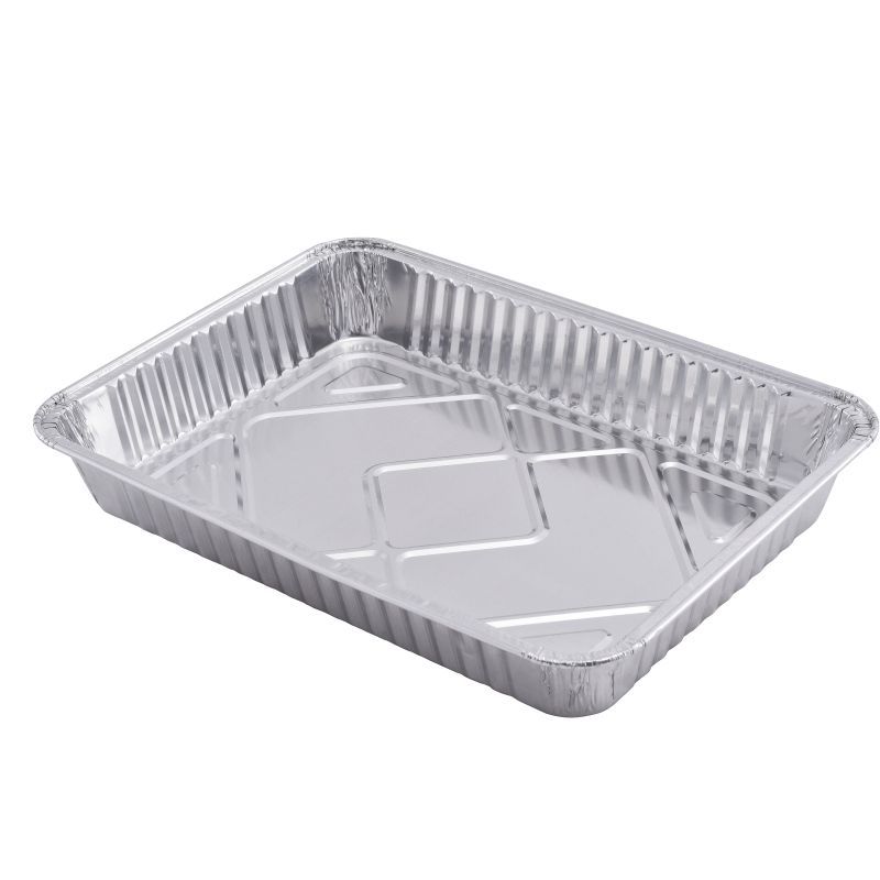 烤鱼外卖专用打包盒商用锡纸盒牛蛙海鲜一次线铝箔容器环保可降解