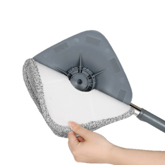 New household lazy person's clean and dirty separation mop, square mop with bucket, clean with one mop, no need for hand washing, household absorbent plate Item Picture