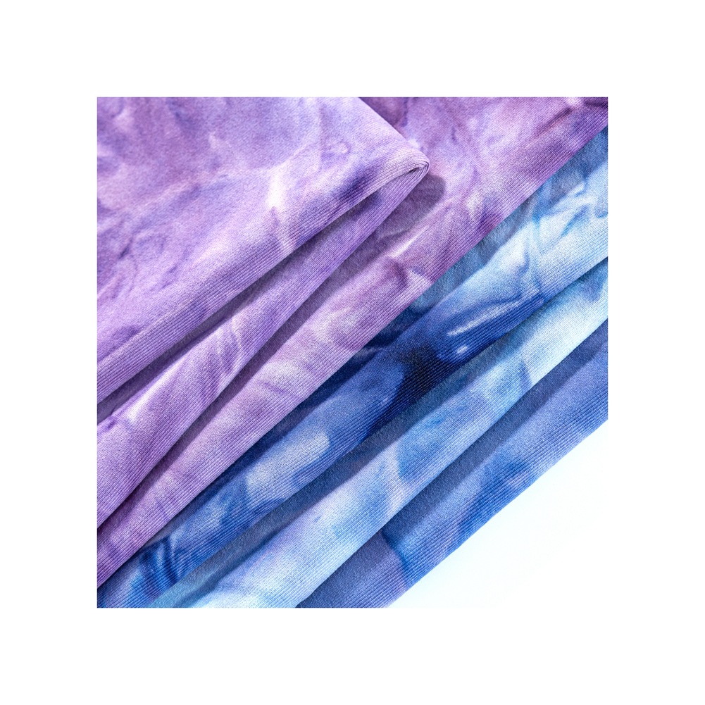 印花、扎染布实物图