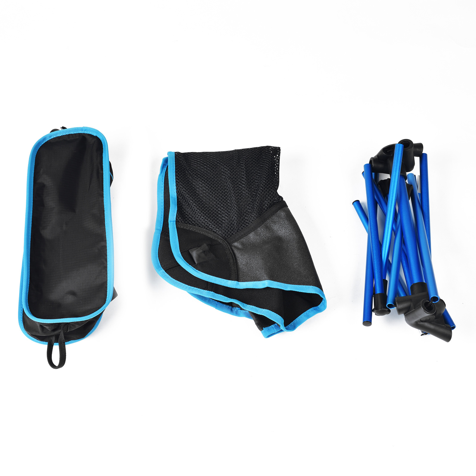 Cross-border outdoor moon chair, camping folding chair, portable leisure backrest chair, ultra-light aluminum alloy folding chair Application Scenario