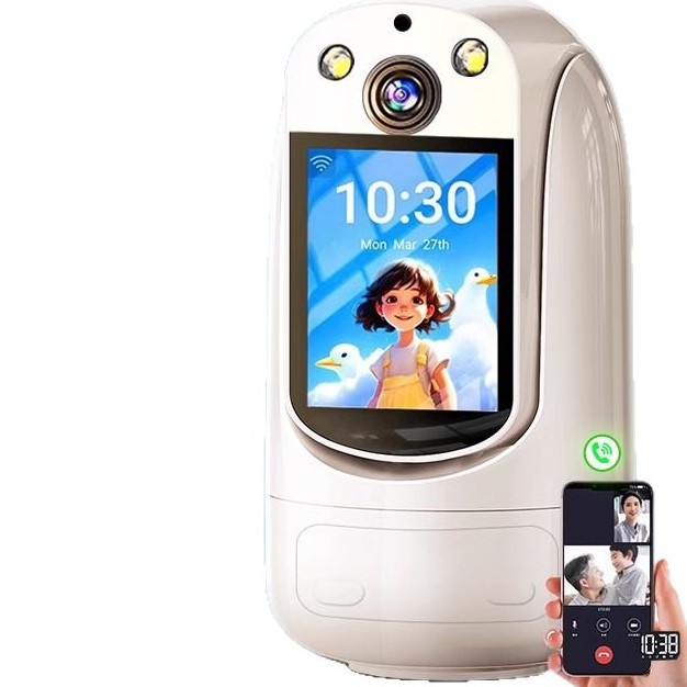 The overseas version of the main body of the 4K ultra-clear two-way video surveillance camera Item Picture