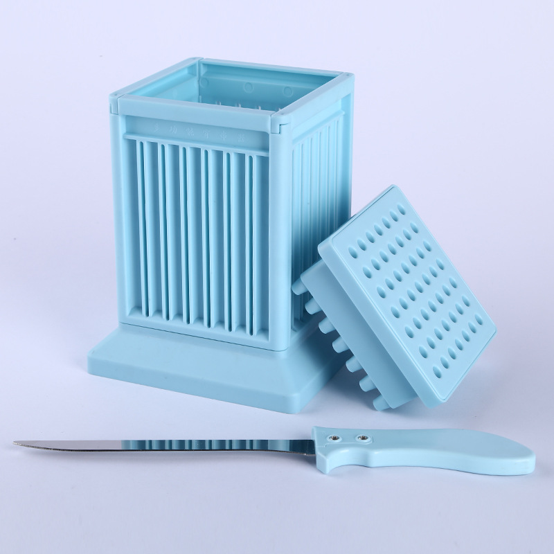 The 49-skewer barbecue skewer threading tool is a household and commercial mutton skewer threading machine and a barbecue tool Specification image