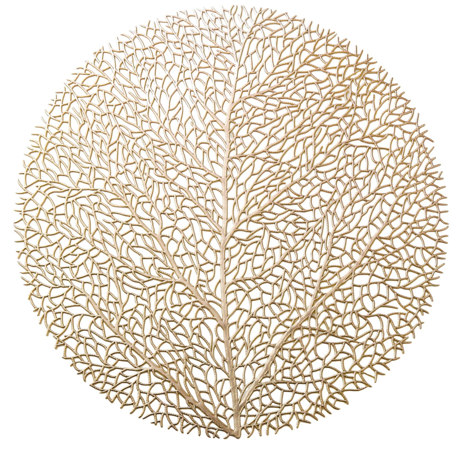 装饰性叶形餐垫简约北欧风家居装饰摆件餐桌垫白底实物图