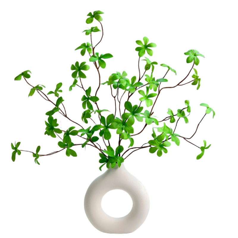 仿真花/多肉仿真花/造景用品/人工植物/牡丹花仿真花白底实物图