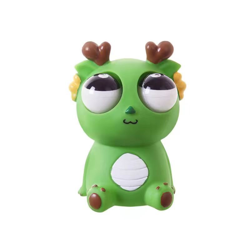 Stress-relieving toys with wide-eyed popping eyes for the Year of the Dragon: A creative tool for children to vent their emotions, be funny and play tricks Item Picture