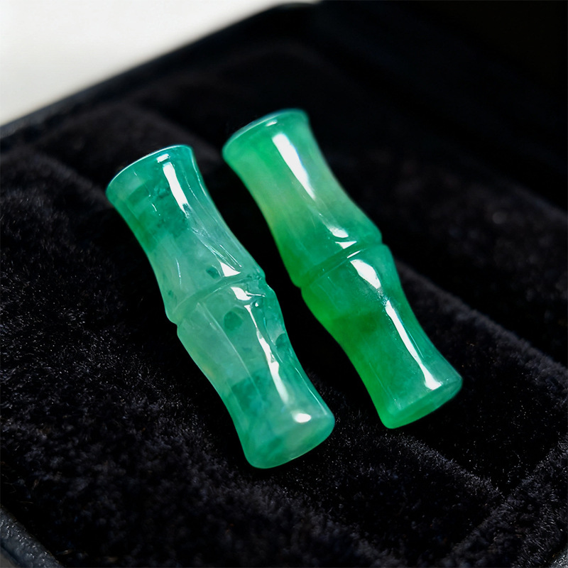 古风非洲翠竹节饰品手工diy材料复古项链手链镶嵌配件吊坠挂件批发