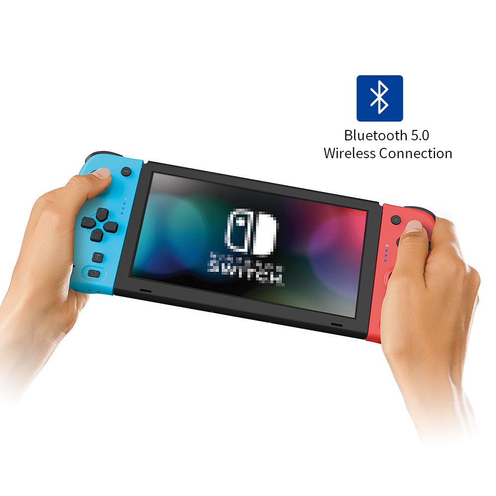 switch izquierda y derecha pequeña manija joycon doméstico bluetooth inalámbrico manija con despertador NFC riel NS manija details Picture