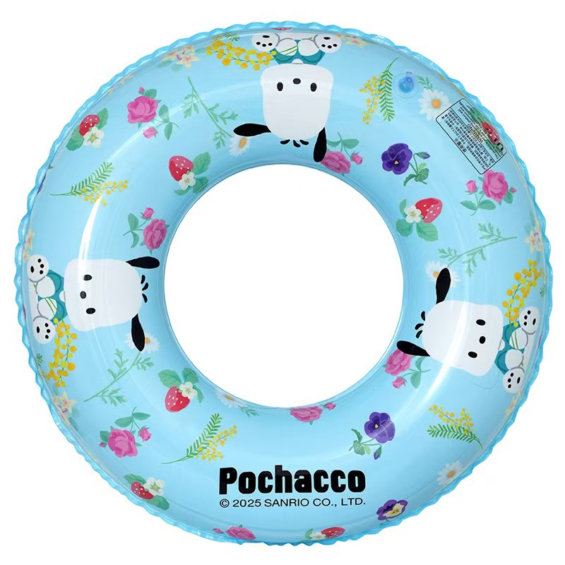 Sanrio genuine thickened swimming rings, children's life buoys, inflatable Kuromi KT underarm rings, safety swimming rings wholesale Item Picture