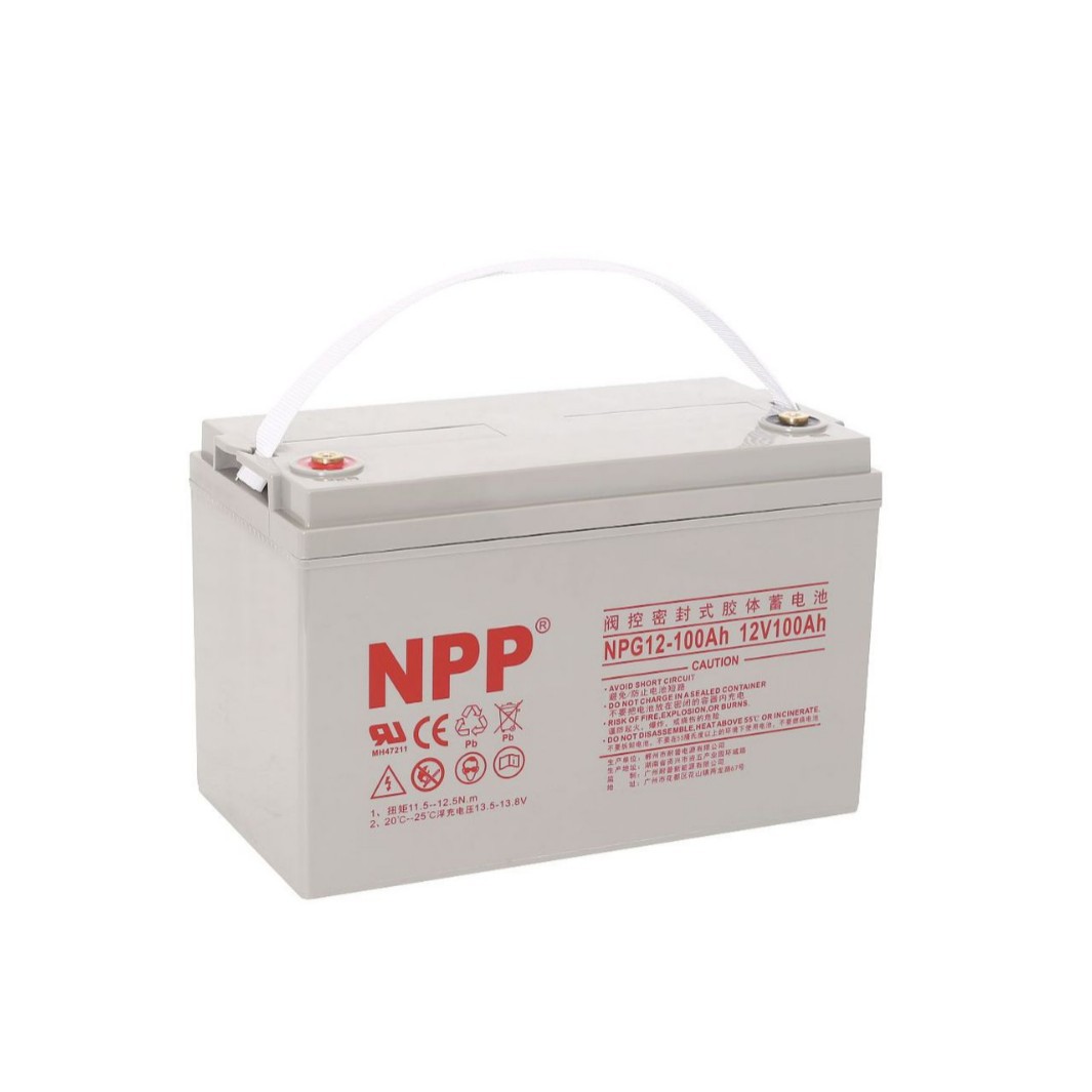 NPP battery 100AH gel battery solar cell UPS battery energy storage maintenance-free battery Application Scenario
