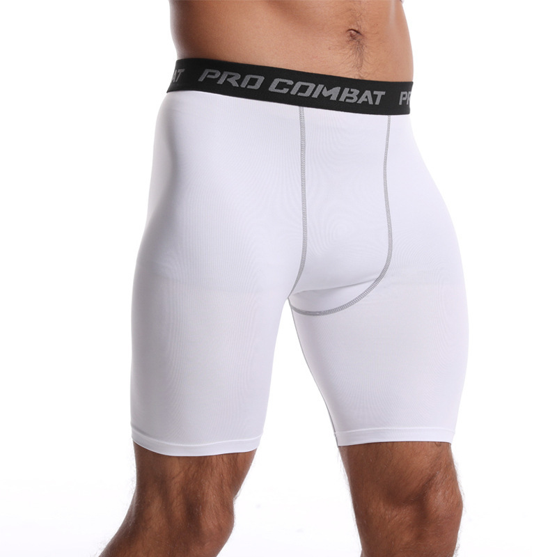 What source factory basketball, running, quick-drying pants, training base, tight pants, men's sports and fitness shorts, men's full figure