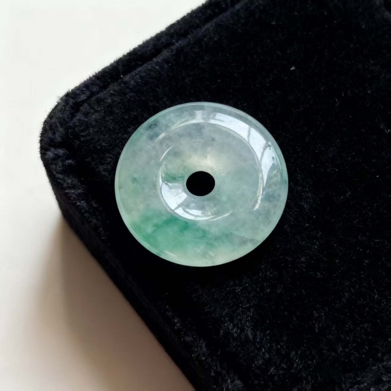 直播贸易天然非洲翠平安扣吊坠手工挂件材料diy饰品珠宝配件批发