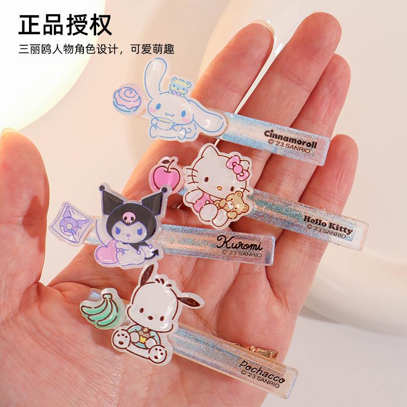 发夹/发饰/发卡/抓夹/亚克力儿童发夹产品图