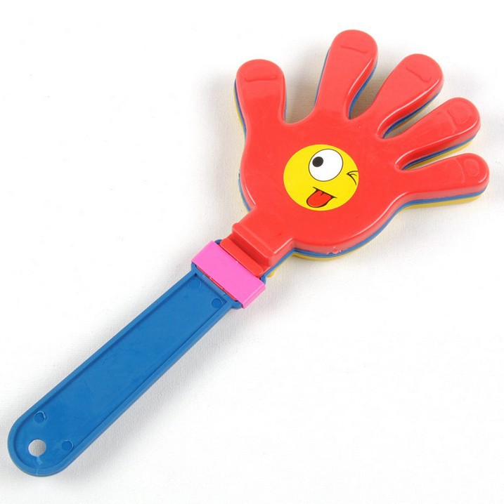 Wholesale 28CM large-sized claps, colorful palm claps, and plastic claps for clapping details Picture