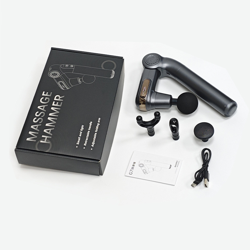 New cross-border small-angle fascia gun, elbow full-body massage gun, electric muscle relaxation, convenient fitness massager Application Scenario